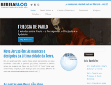 Tablet Screenshot of bereiablog.com.br